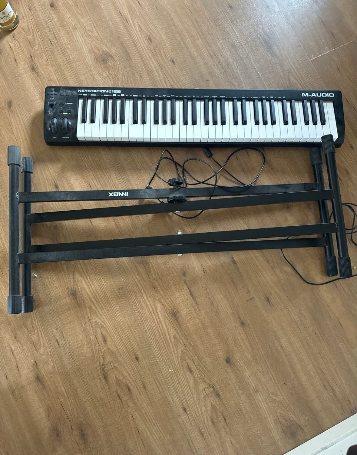Te koop aangeboden: een M-Audio Keystation 61 MIDI keyboard, Muziek en Instrumenten, Midi-apparatuur, Ophalen, Zo goed als nieuw