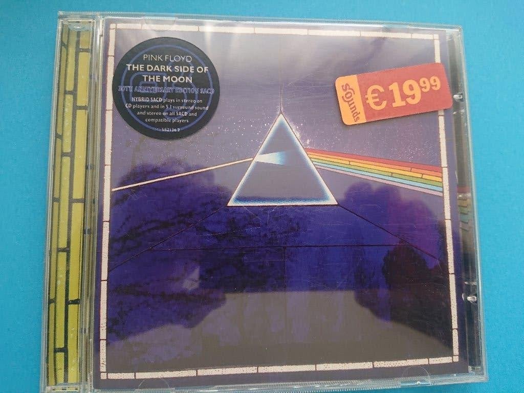 Pink Floyd The Dark Side Of The Moon 30th anniversary CD, Gebruikt, Pop, Inclusief boekje, Ophalen of Verzenden