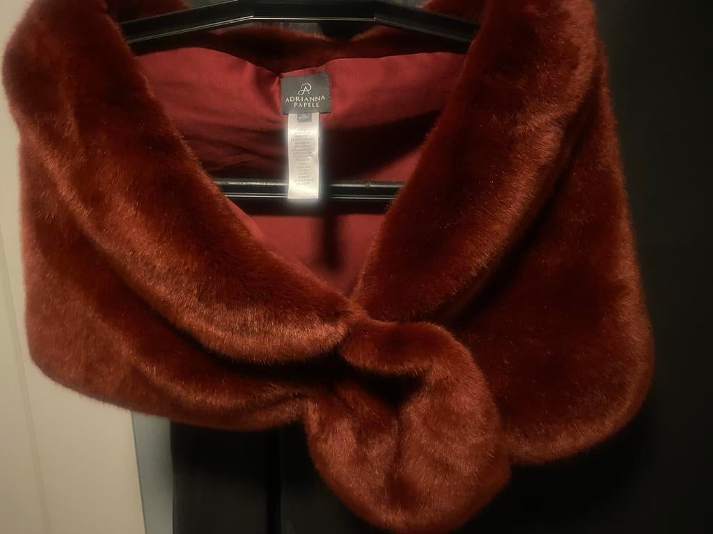 AdriannaPapell Bolero Bordeaux, Ophalen of Verzenden, Zo goed als nieuw