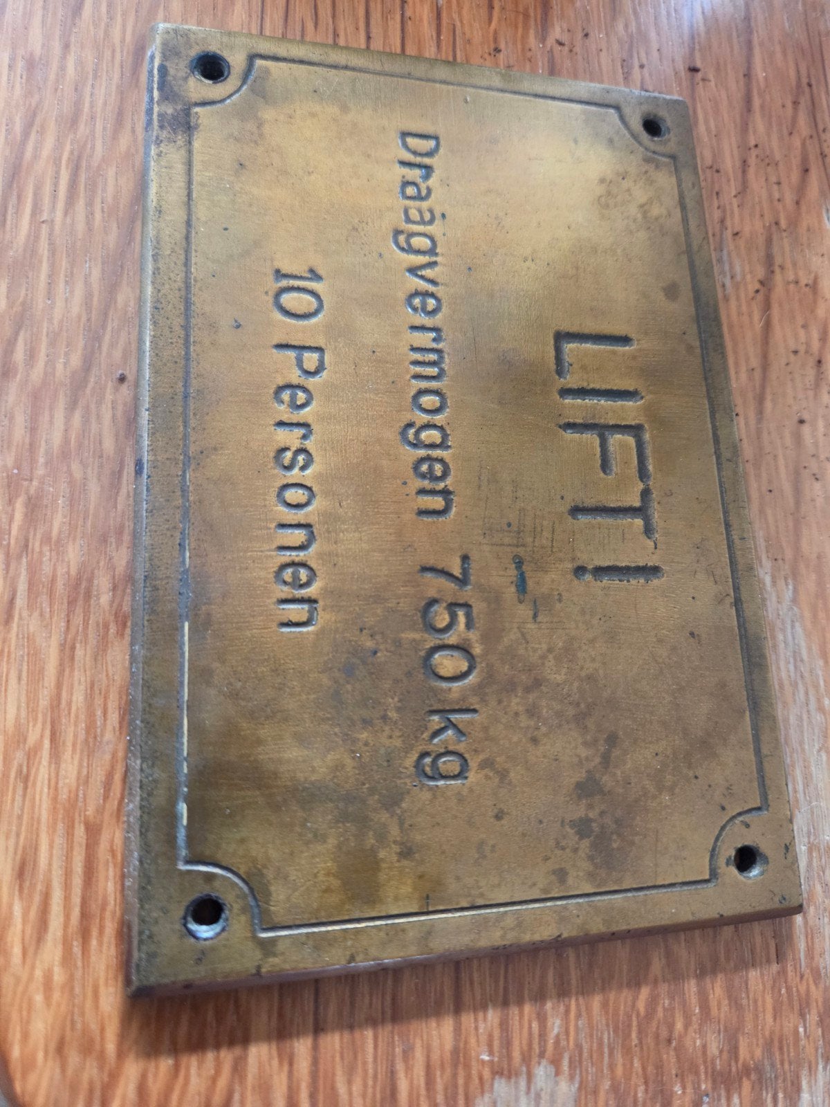 Liftbordje, Ophalen of Verzenden