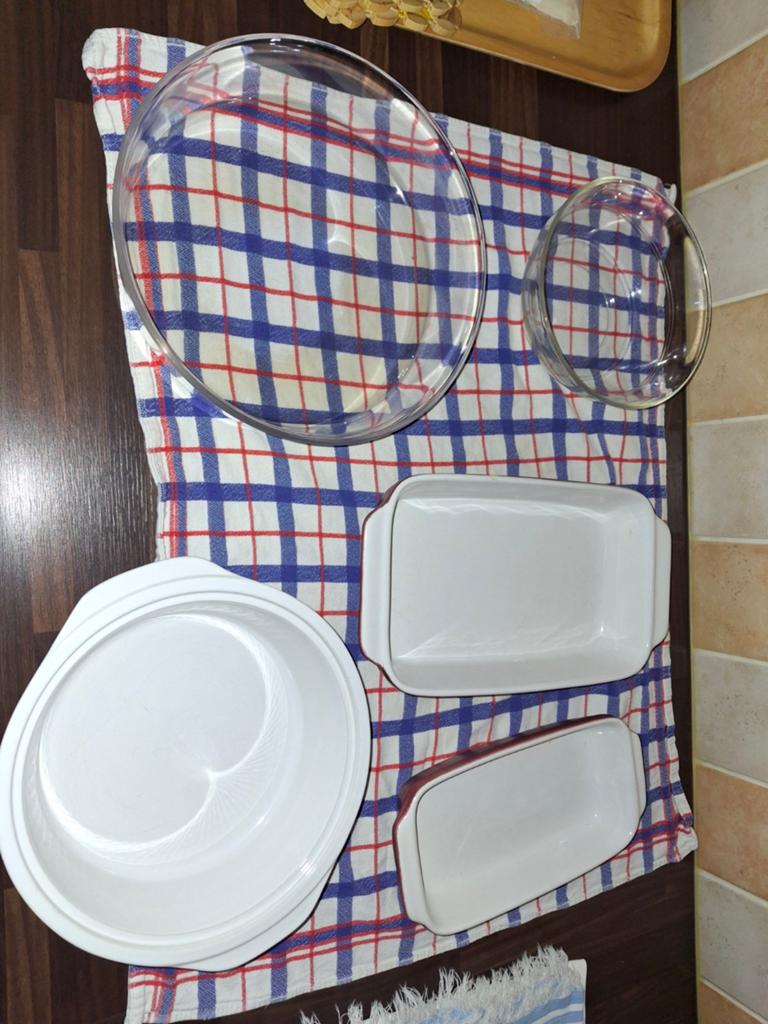 Setje keukenschaal ovenschalen, Ophalen of Verzenden, Overige stijlen