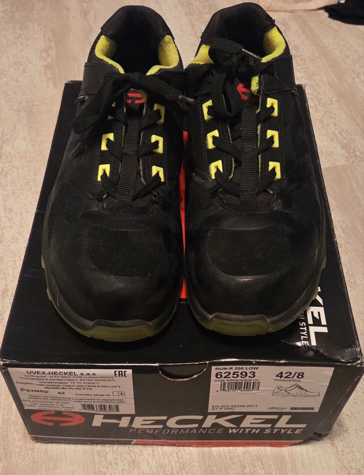 Heckel Run-R 200 Low veiligheidsschoenen - Maat 42 - nieuw, Ophalen of Verzenden, Nieuw