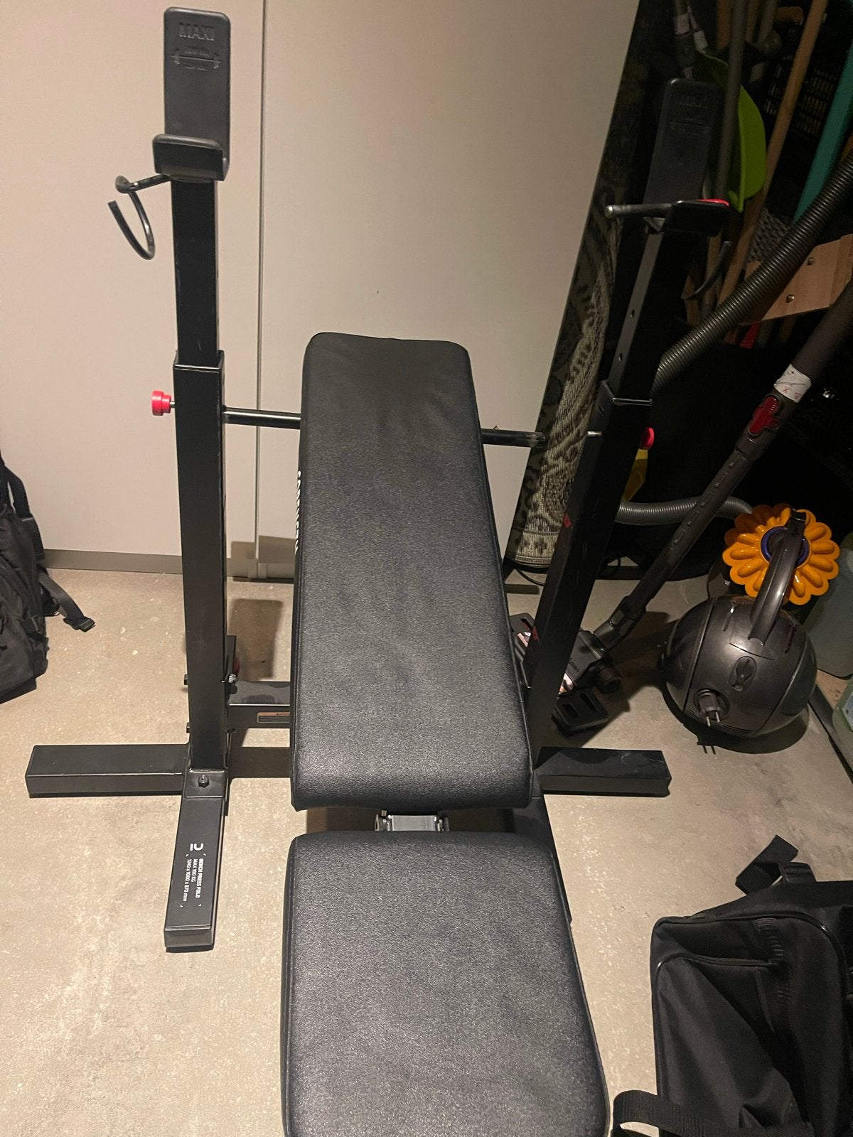 Fitnessbank met haltersteun - Corength, Ophalen, Gebruikt, Borst, Fitnessbank
