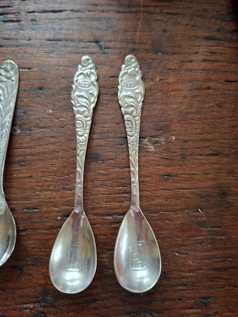 Persil lepeltjes 2X, Antiek en Kunst, Ophalen of Verzenden