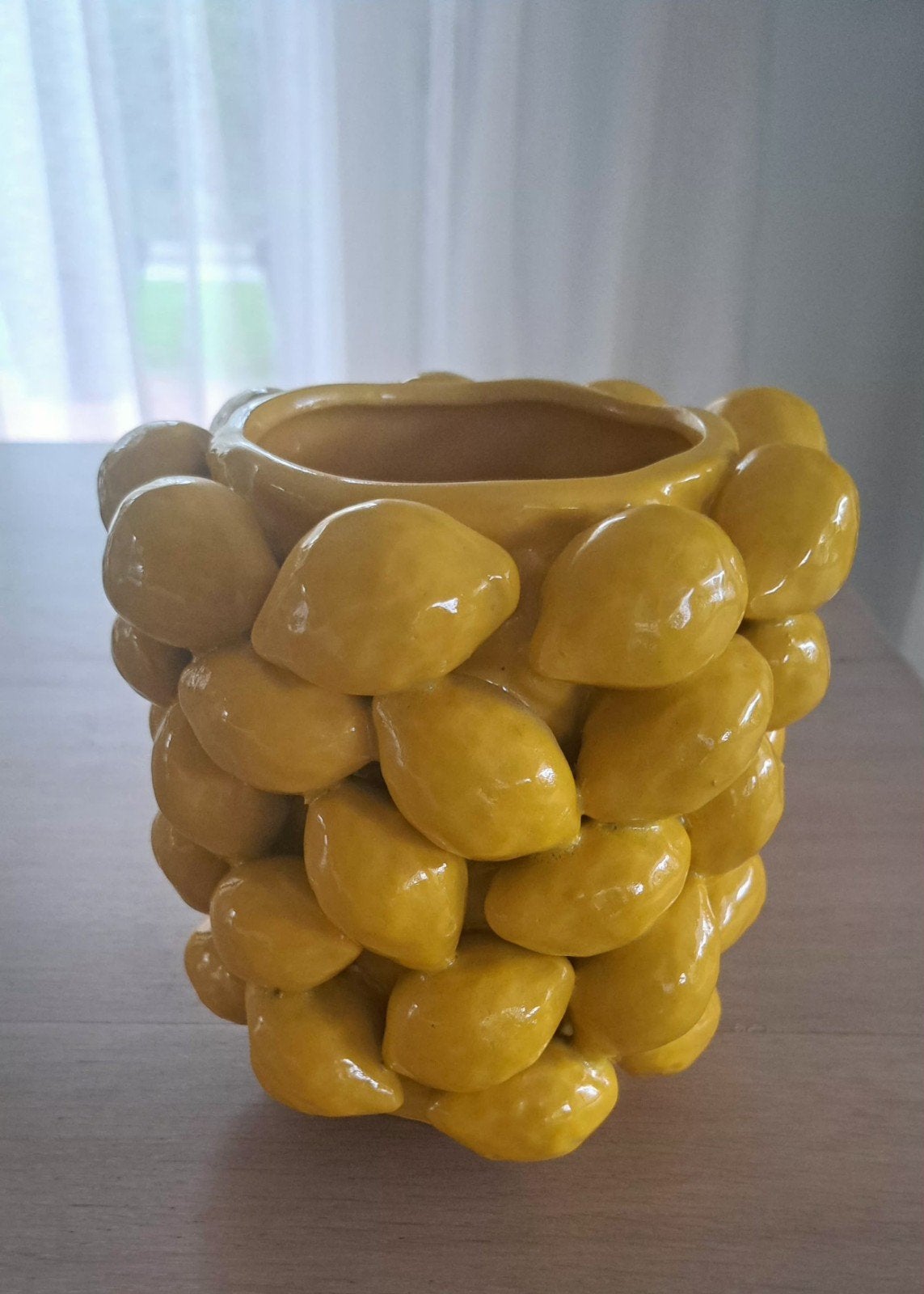 des Pots citroenvaas- origineel, Huis en Inrichting, Woonaccessoires | Vazen, Ophalen of Verzenden