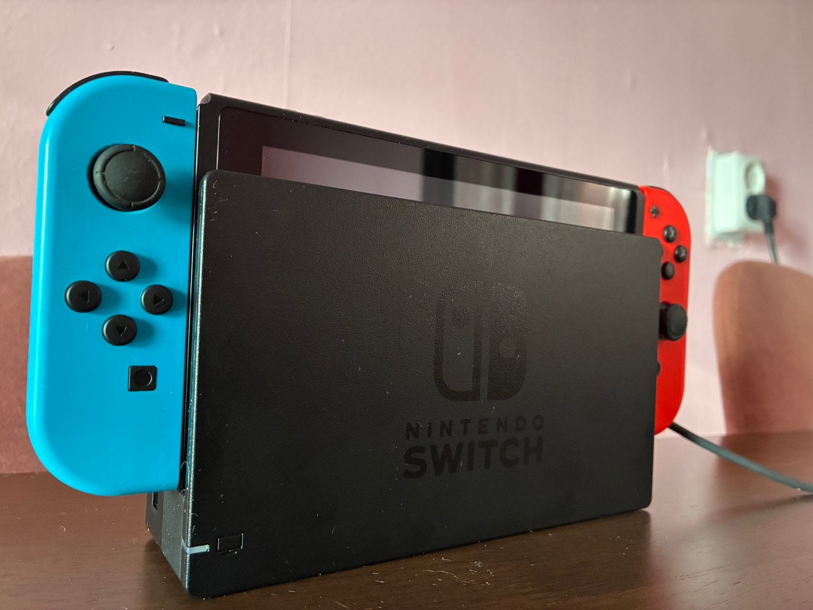 Nintendo Switch Original met 2 controllers en games, Spelcomputers en Games, Ophalen, Met 2 controllers, Switch Original, Gebruikt