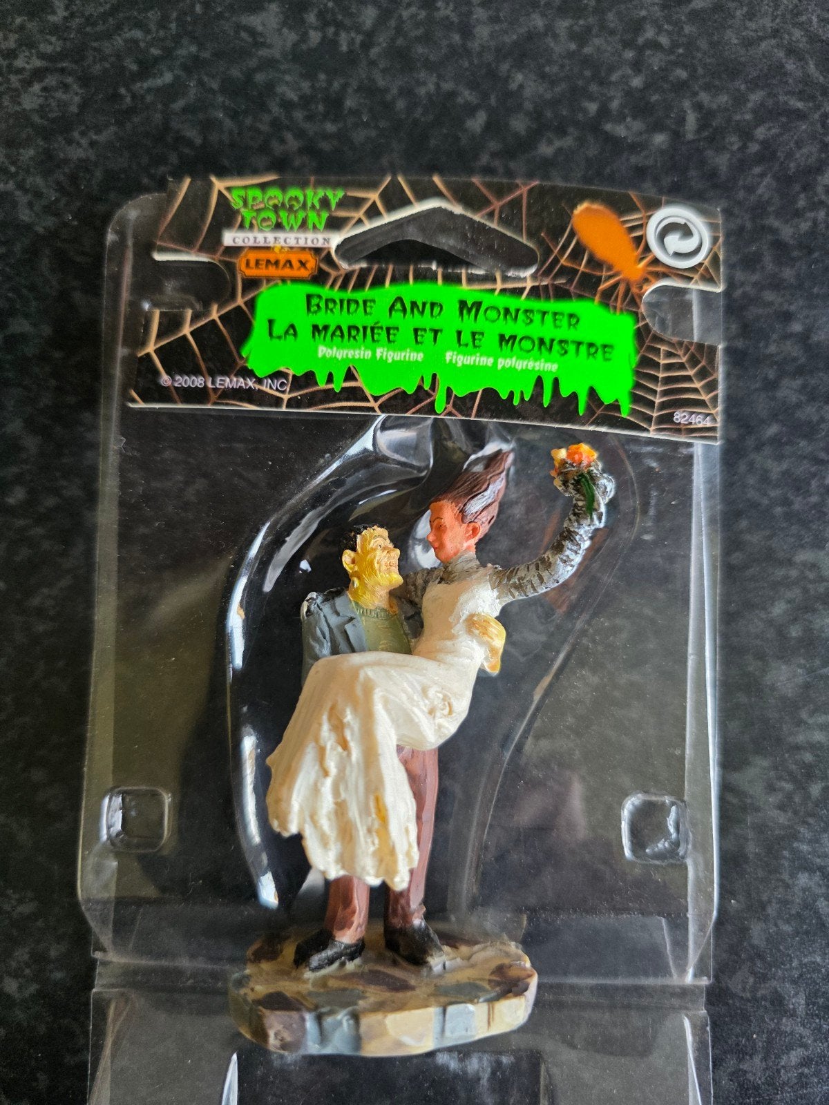 Lemax Retired Spooky Town Bride and Monster Halloween, Verzamelen, Ophalen of Verzenden, Zo goed als nieuw