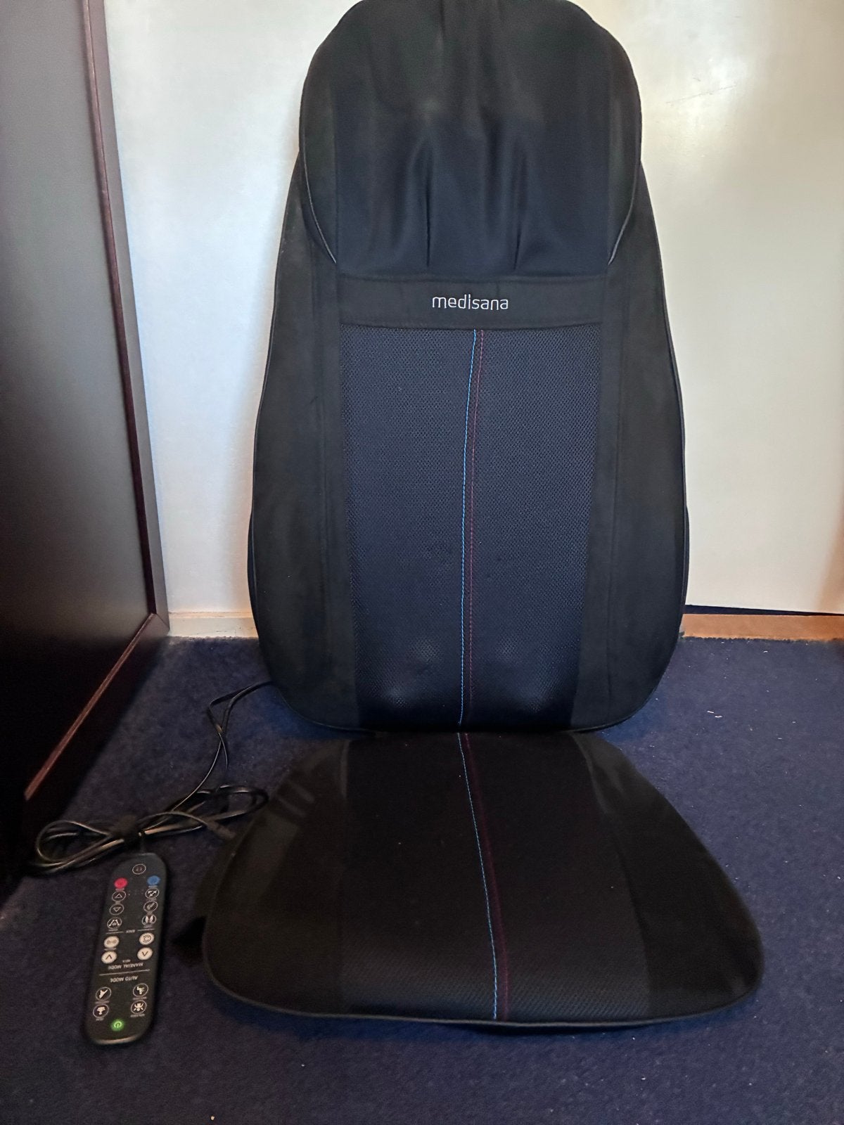 Medisana MC 828 Shiatsu Massage Zitkussen met Warmte, Ophalen, Zo goed als nieuw, Massagestoel of Kussen