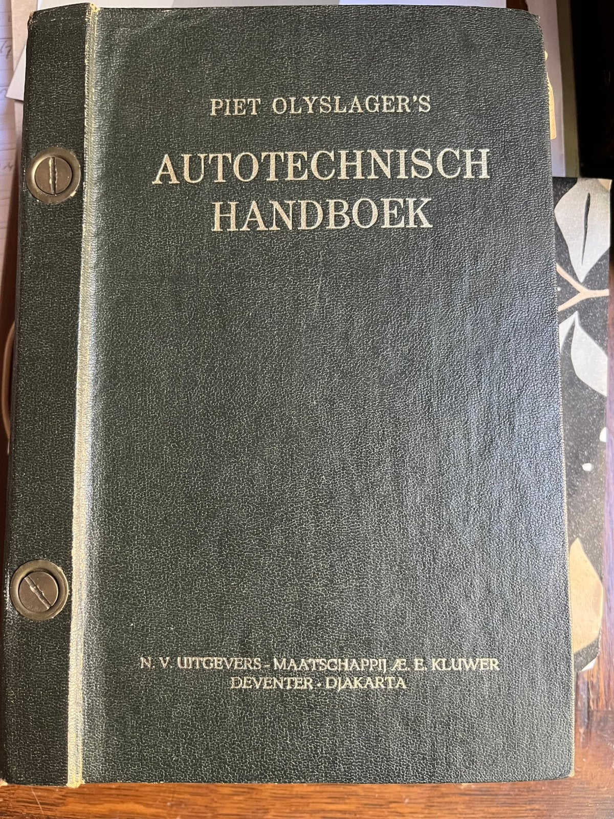 Auto technisch handboek, Antiek en Kunst, Ophalen