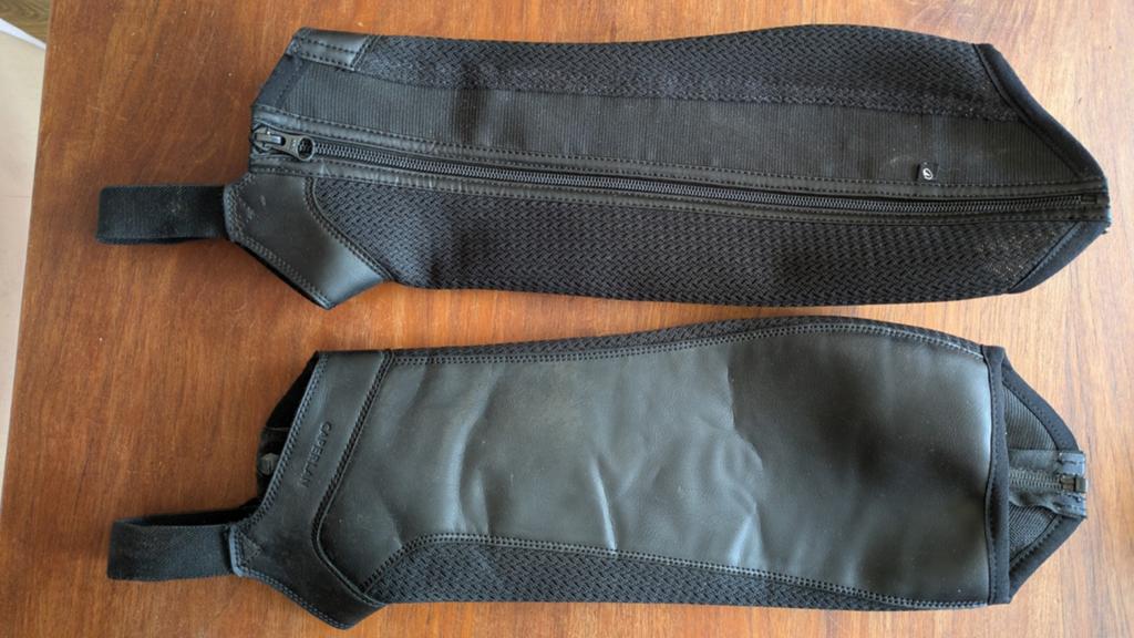 Chaps voor kinderen van ongeveer 14 jaar / kuitmaat 38 cm, Verzenden, Kinderen, Schoeisel