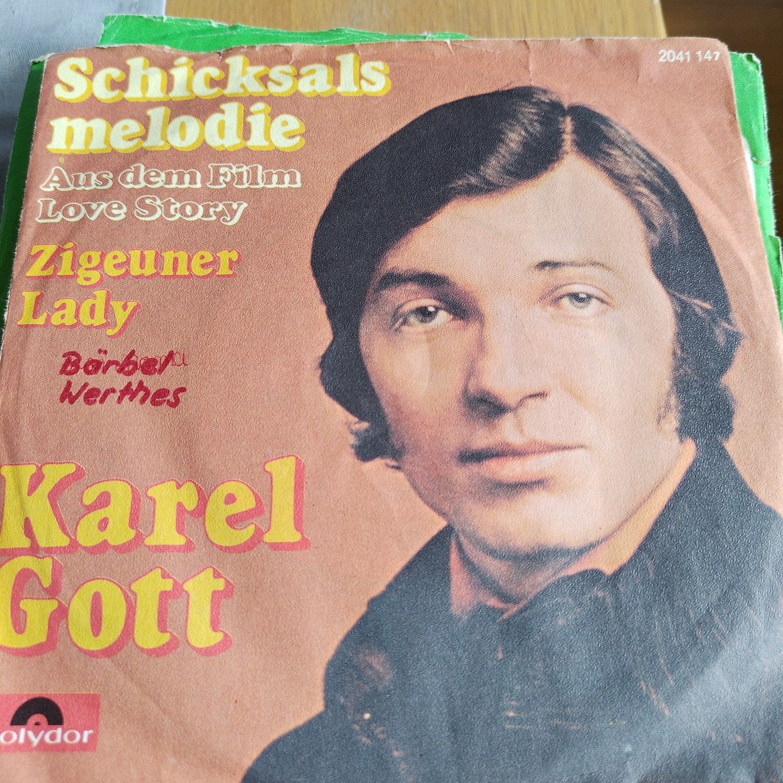 Karel Gott - Schicksalsmelodie / Zigeuner Lady (Single), Ophalen of Verzenden, Gebruikt, 7 inch, Schlager