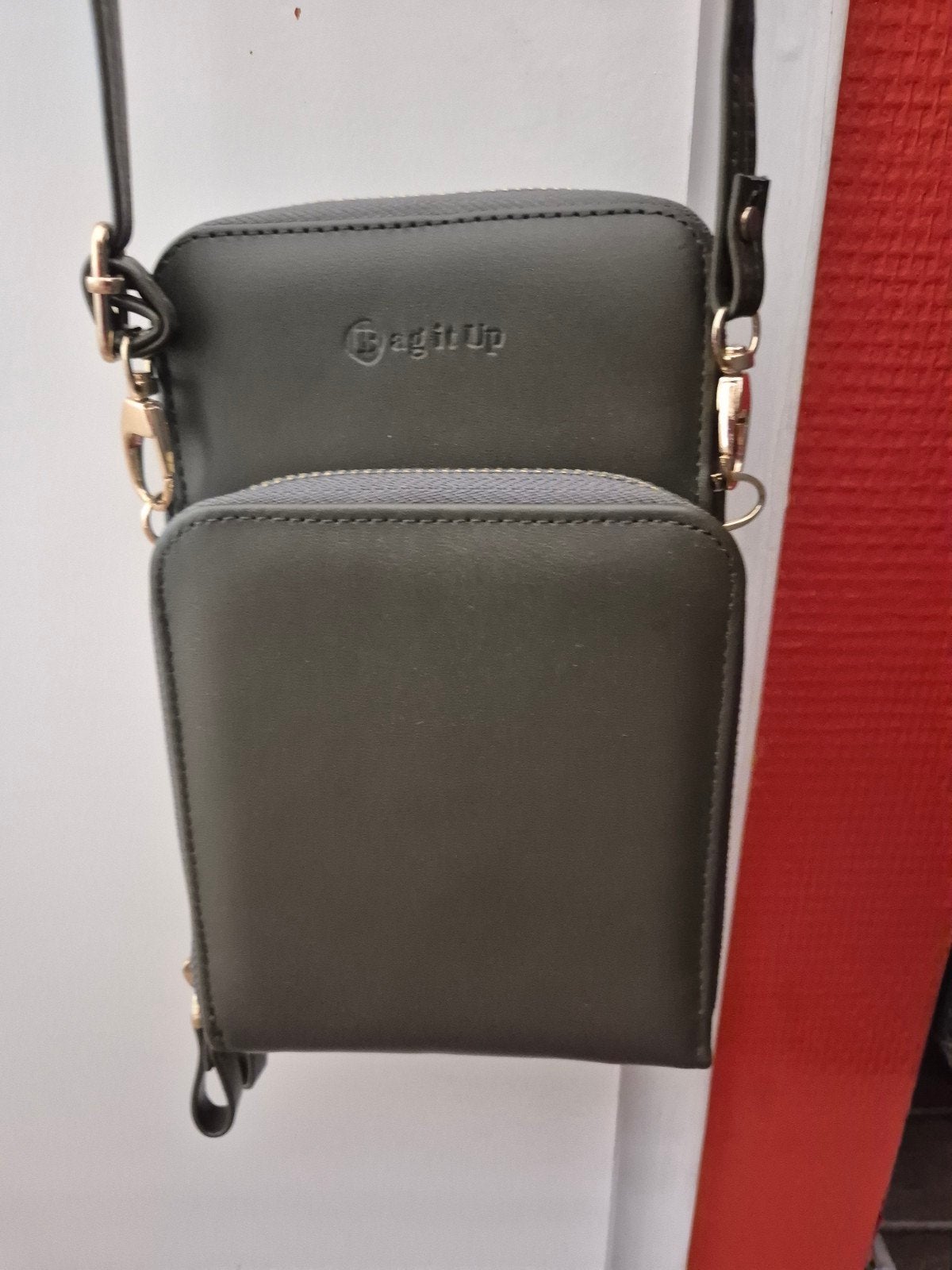 Bag it Up telefoontasje/portemonnee - Zo goed als nieuw, Sieraden, Tassen en Uiterlijk, Tassen | Schoudertassen, Ophalen of Verzenden