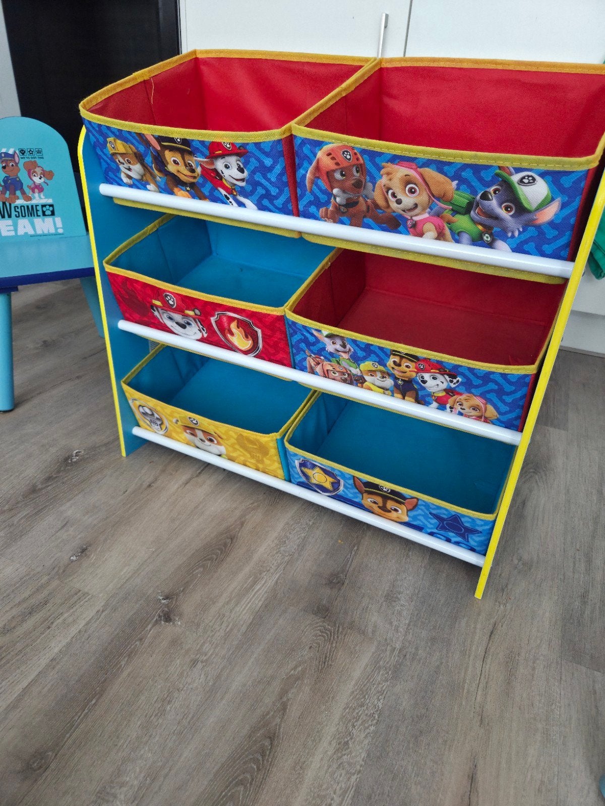 Paw patrol kastje, Ophalen, Kast