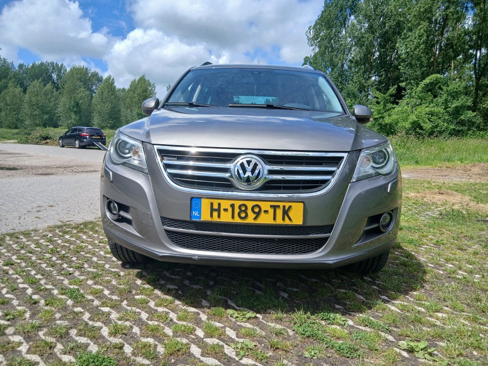 Volkswagen Tiguan 2.0 Tfsi lederen bekleding, navigatie., Auto's, Volkswagen, Automaat, 4 cilinders, 1984 cc, Bruin