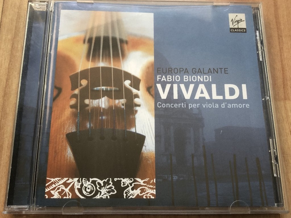 VIVALDI - CONCERTI PER VIOLA D'AMORE - FABIO BIONDI -, Overige typen, Ophalen of Verzenden, Classicisme, Vivaldi