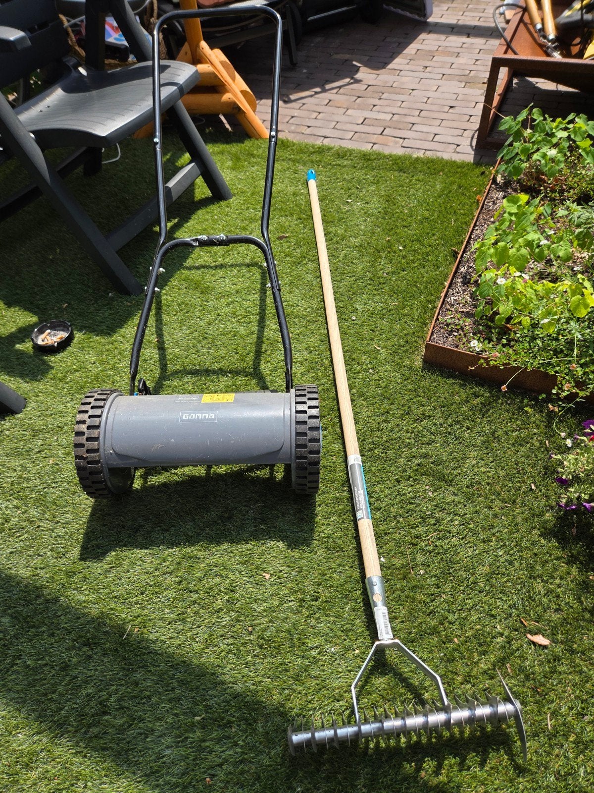 Gras gereedschap voor weinig!, Tuin en Terras, Verticuteermachines, Ophalen, Zo goed als nieuw, Elektrisch