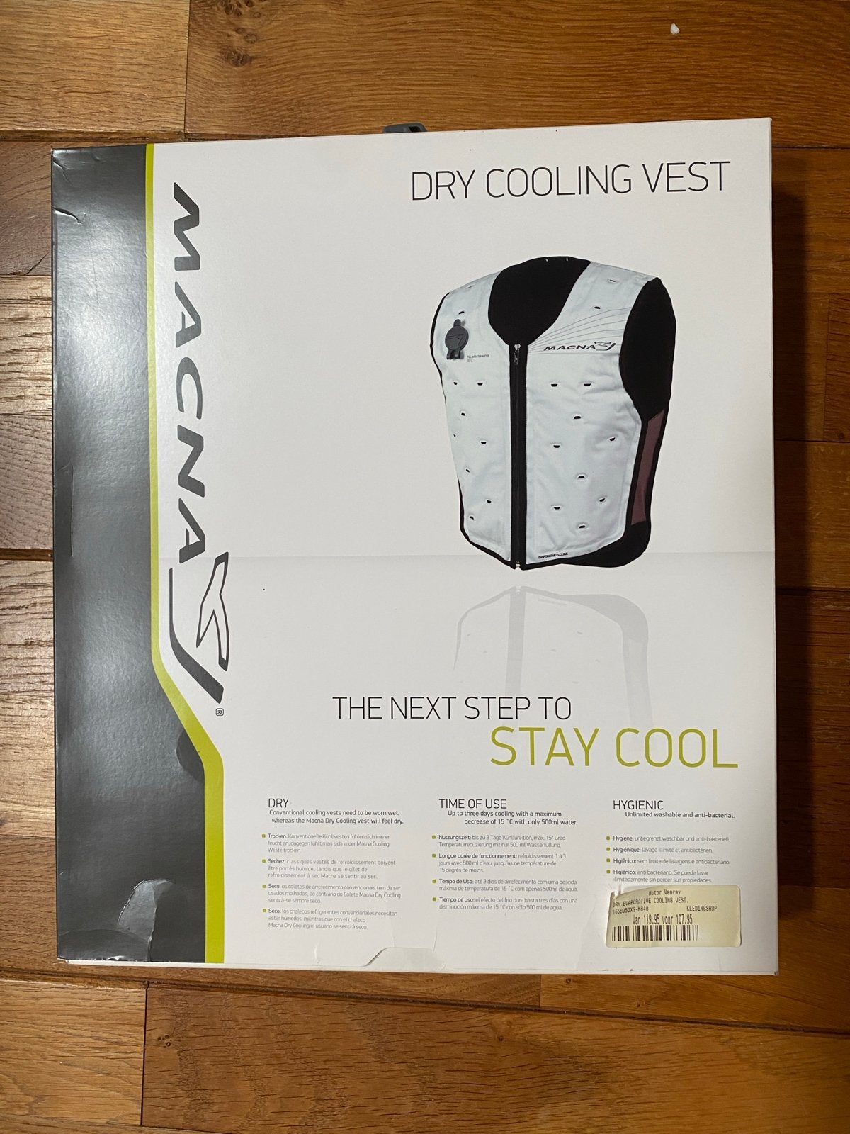 Macna Dry Cooling Vest - Koelvest voor motorrijders, Ophalen of Verzenden, Tweedehands, Dames, Overige typen