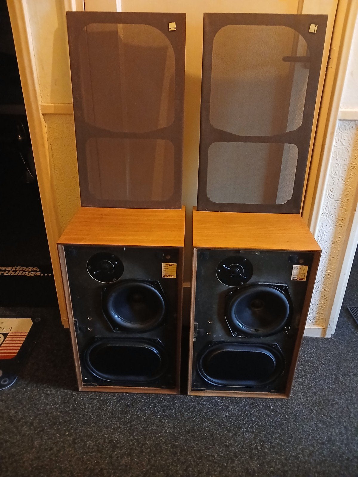 Kef boxen, Ophalen, 120 watt of meer, Front, Rear of Stereo speakers, Overige merken