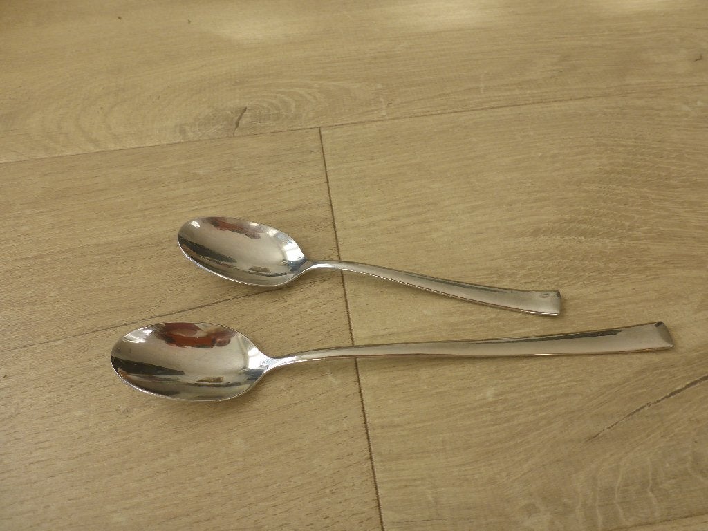 koffielepeltje en ijslepel Villeroy & Boch Vivo, Huis en Inrichting, Villeroy & Boch, Ophalen of Verzenden, Zo goed als nieuw