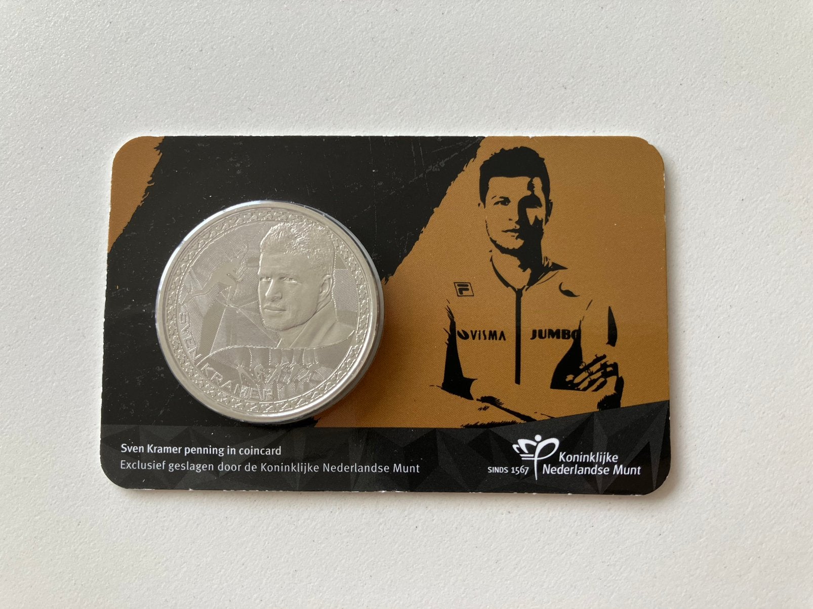 Coincard Sven Kramer, Verzenden, Koningin Beatrix, Euro's