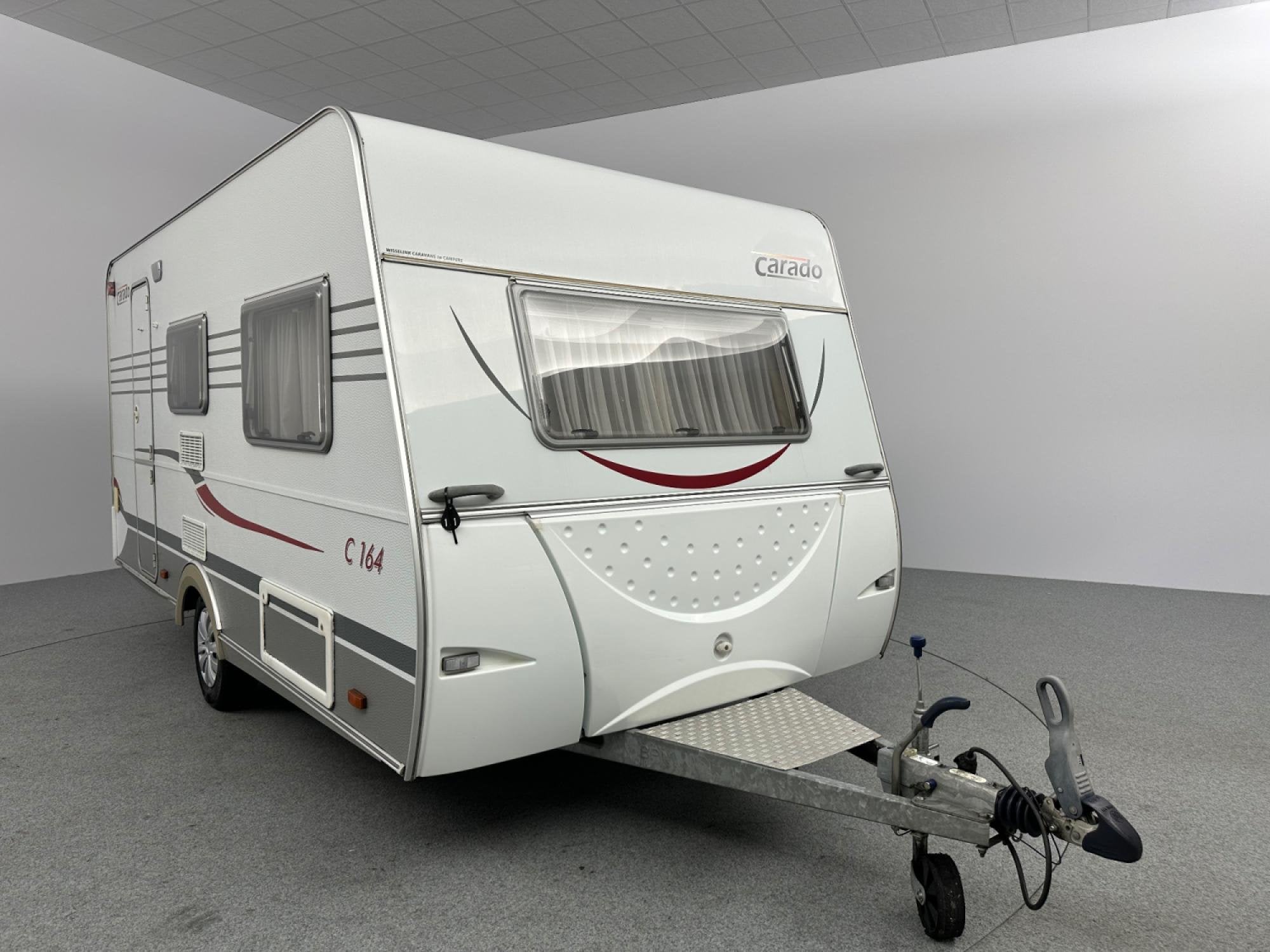 Hymer Carado C 164 Luifel, Caravans en Kamperen, Vast bed, Luifel, Bedrijf, Treinzit