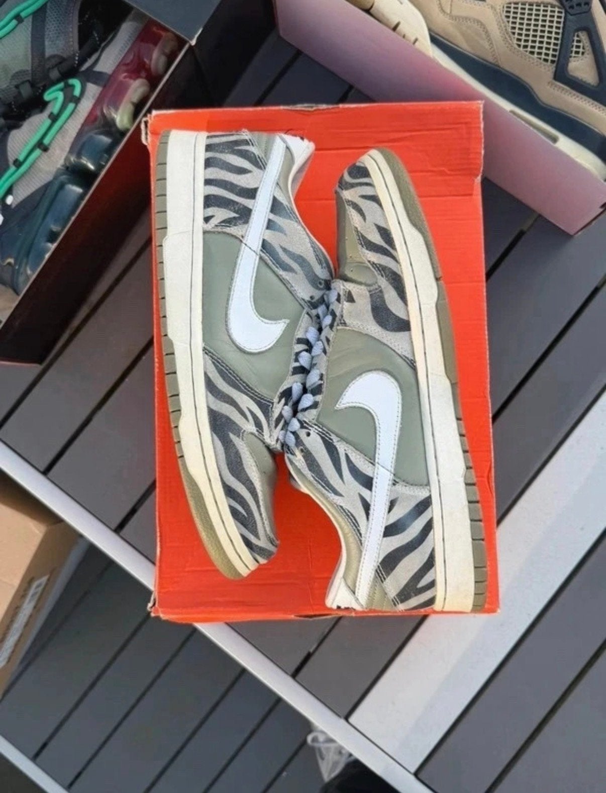 Nike Dunk Low daktari, Ophalen of Verzenden, Gedragen, Sneakers of Gympen