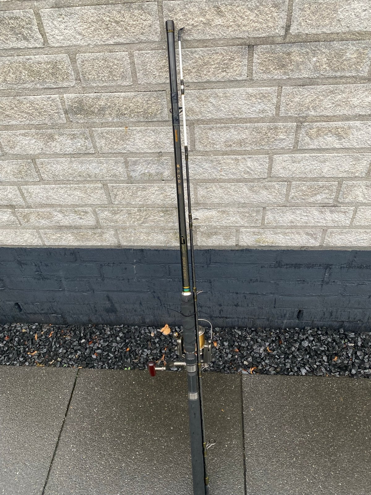 Shimano Beastmaster SDR Werphengel met Silstar Molen, Ophalen, Gebruikt, Werphengel