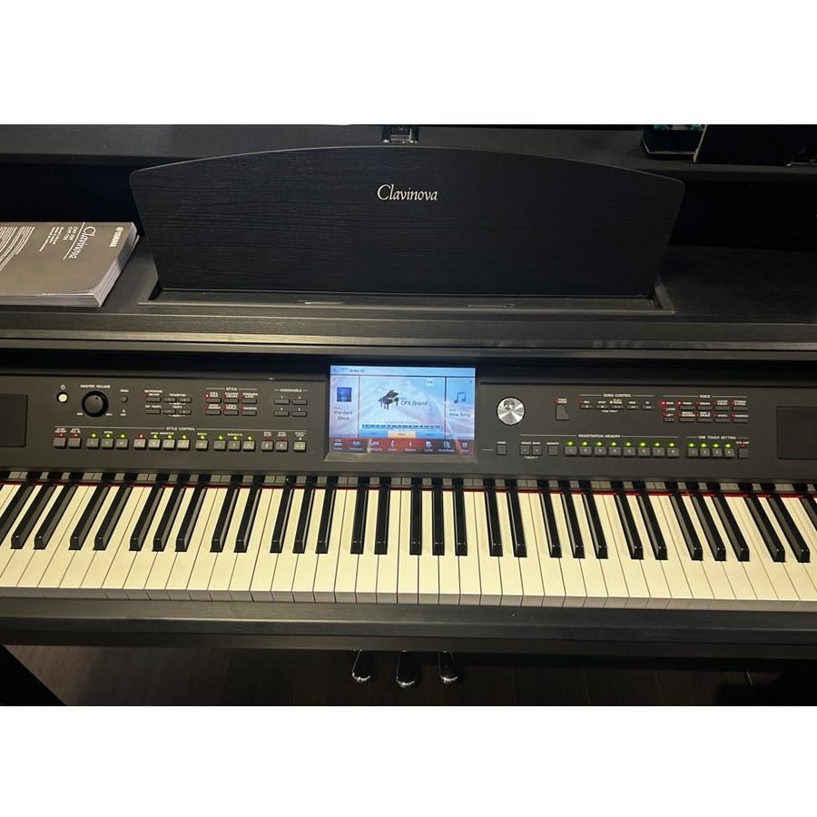 Yamaha CVP-709B Digitale Ritme Piano, Gebruikt, Zwart, Ophalen of Verzenden, Piano
