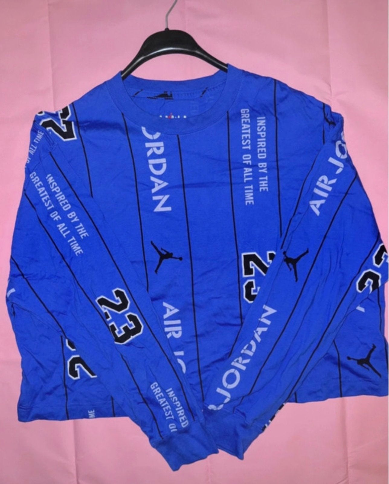 Jordan Air Top - Maat XL, Verzenden, Gedragen, Maat 46/48 (XL) of groter, Blauw
