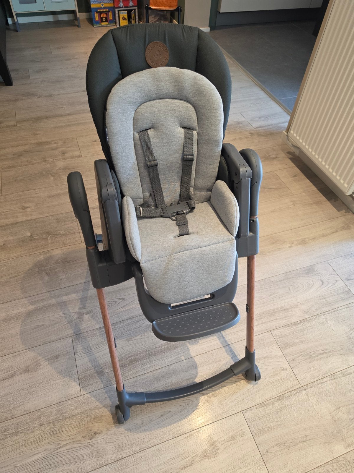 Maxi-Cosi Minla, Ophalen, Zo goed als nieuw, Meegroeistoel, Gordel(s)