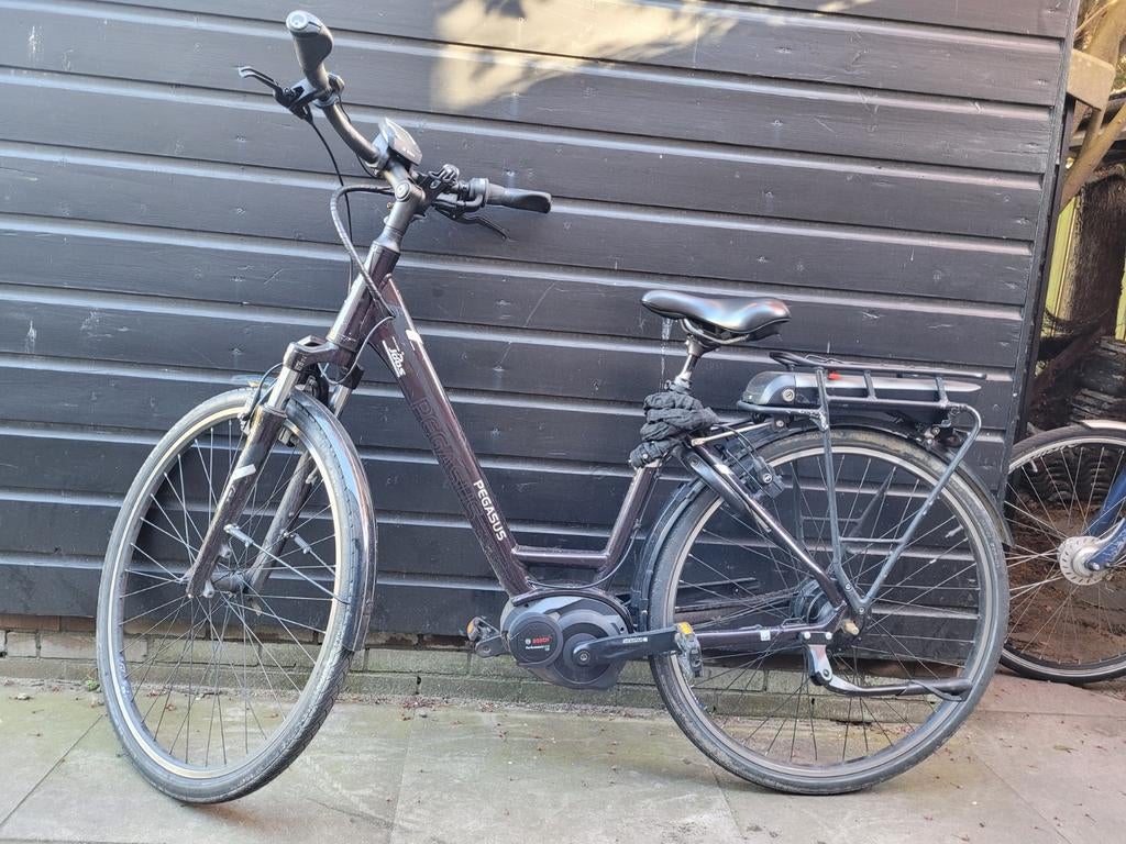 Elektrische fiets met Boschmotor en goedwerken accu., Ophalen, Gebruikt, Overige merken