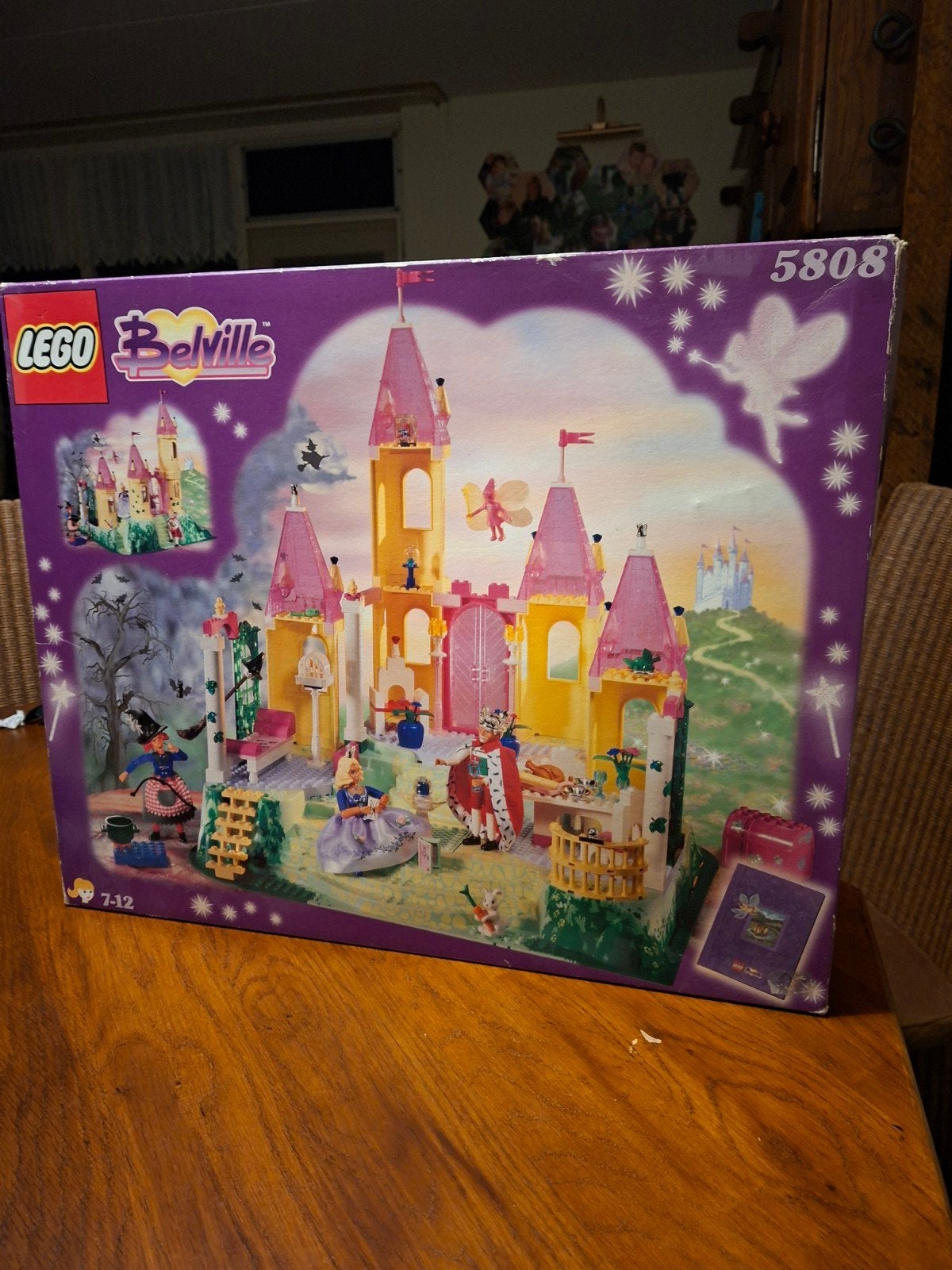 Lego Belville 5808 Kasteel compleet met doos en beschrijving, Inclusief instructies, Gebruikt, Overige thema's, Lego