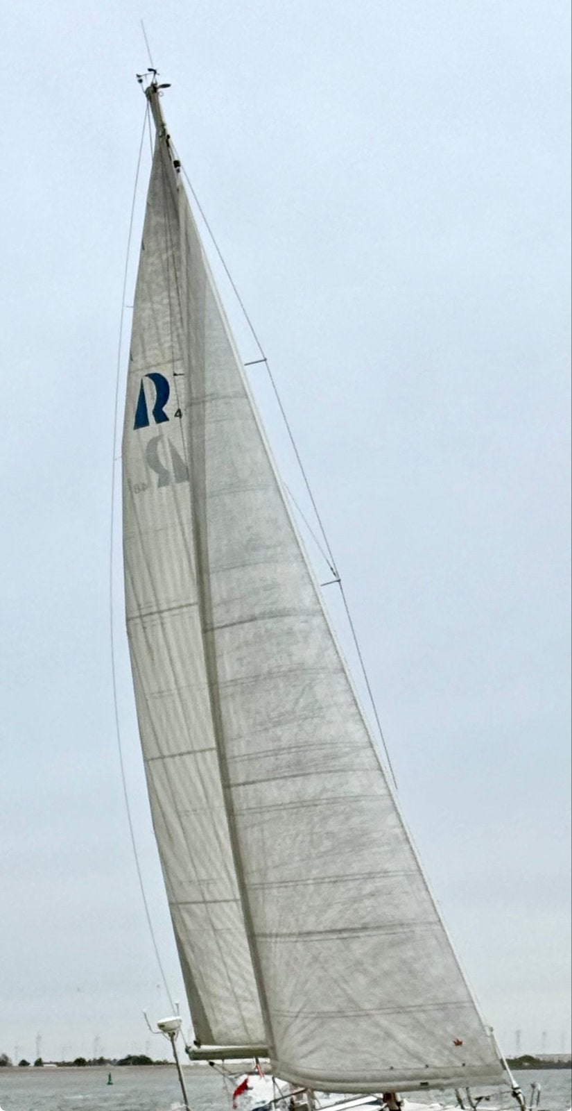 Elvstrøm EPEX zeilen voor Hallberg-Rassy 48, Watersport en Boten, Ophalen of Verzenden, Gebruikt, Grootzeil, Minder dan 15 m²