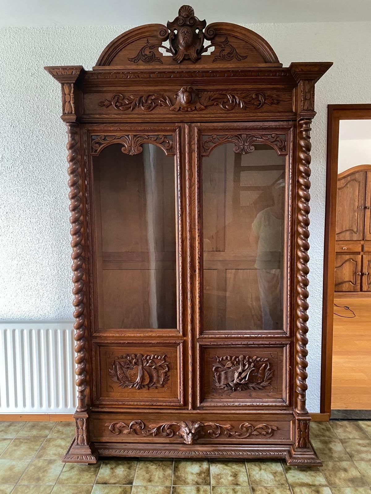 antieke kast, Ophalen