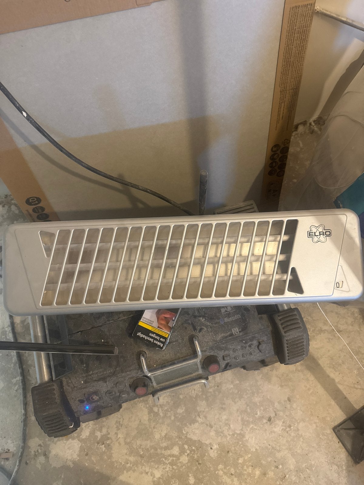 Elro Quarzheizer Type VS 16 - 1500W, Ophalen, Gebruikt, Minder dan 30 cm, Kachel