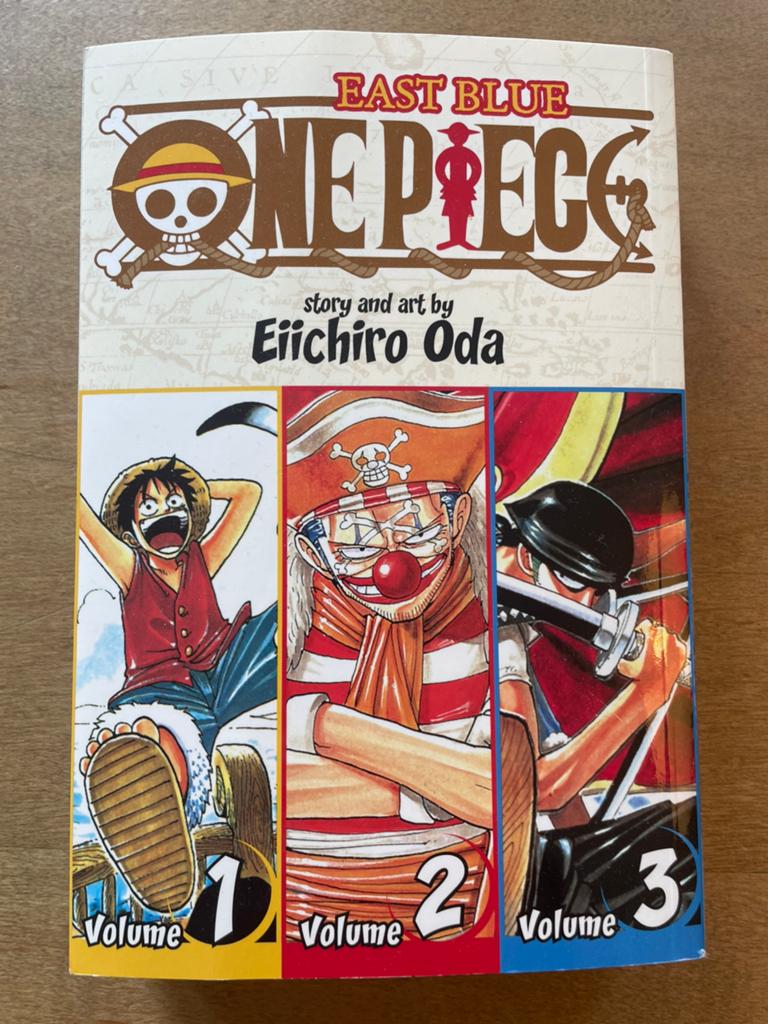 One Piece East Blue - Volumes 1, 2 & 3 (Engels), Boeken, Meerdere stripboeken, Ophalen of Verzenden, Zo goed als nieuw