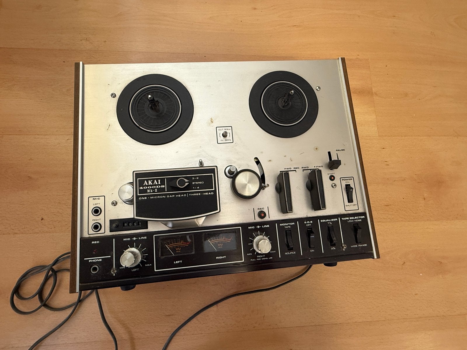Akai 4000 DS, Ophalen, Bandrecorder