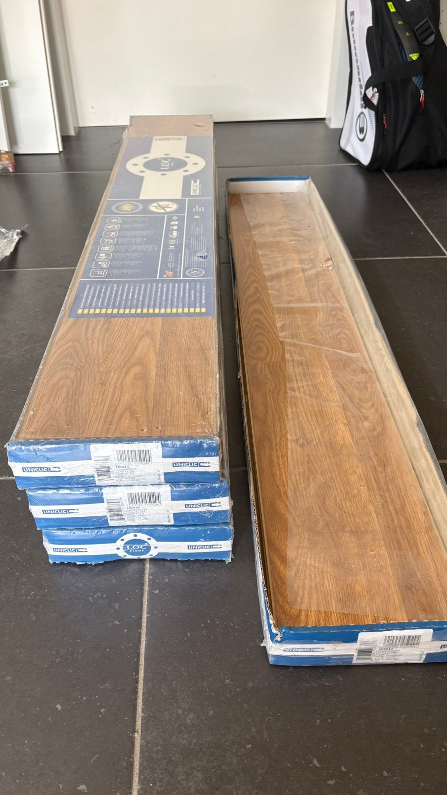 Uniclic Laminaatparket| Ruim 18,5m2 |Country Eik | LOC floor, 50 tot 150 cm, Nieuw, 10 m² of meer, 10 tot 30 cm
