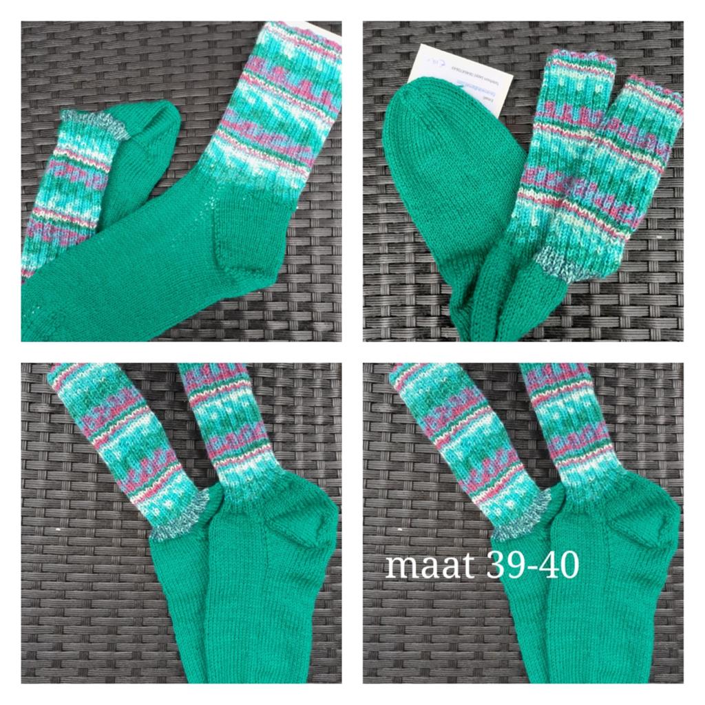Handgebreide dunne sokken, Kleding | Dames, Sokken en Kousen, Sokken en Kniesokken, Nieuw, Ophalen of Verzenden, Maat 39 t/m 42