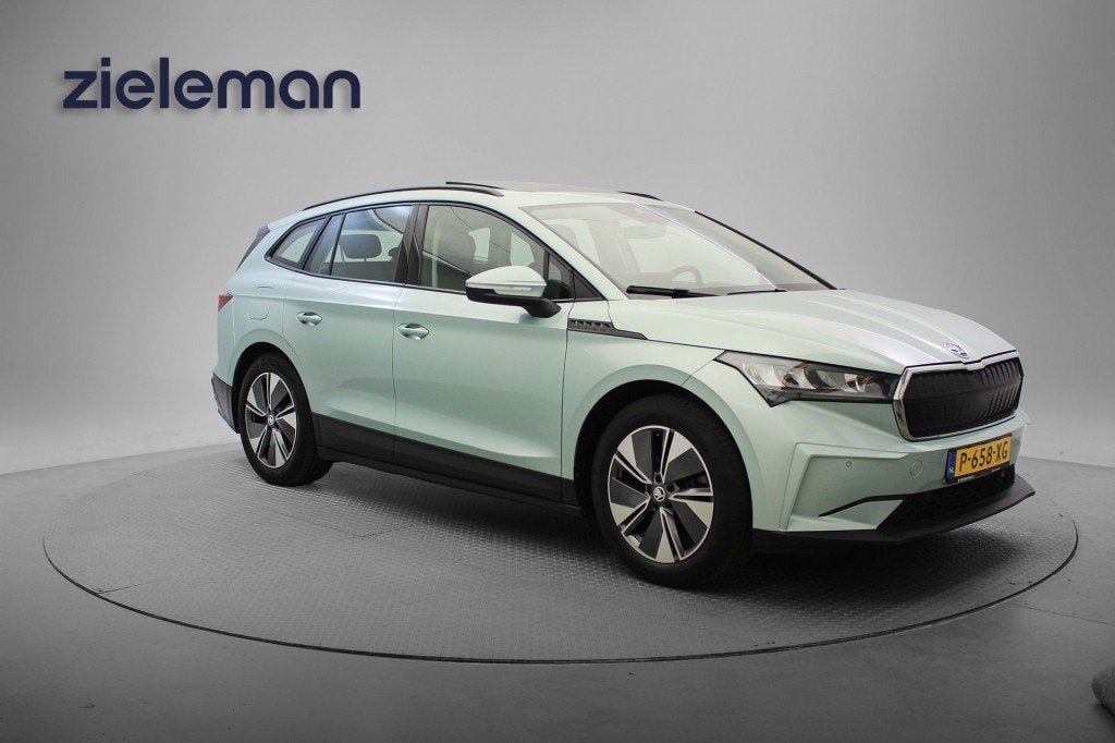 Skoda ENYAQ 60 - Panorama, Carplay, Camera, SOH 90.69%, Automaat, 34 min, Met garantie (alle), 375 min