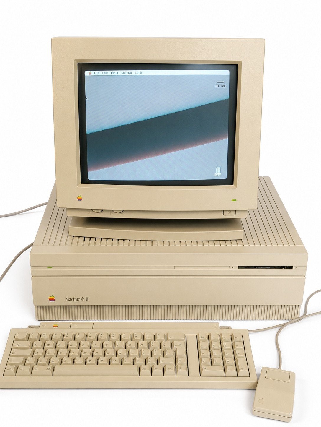 Apple Macintosh II M5000 Complete Set + Apple Color Display, Ophalen, ., ., Apple Macintosh