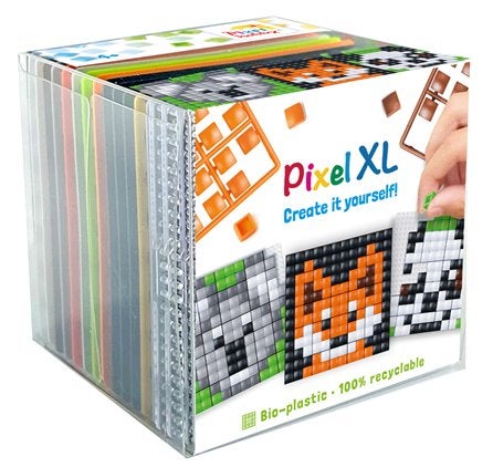Pixelhobby Create it yourself XL kubusset 24209 dieren 6,2cm, ., Dieren, Nieuw, Ophalen of Verzenden