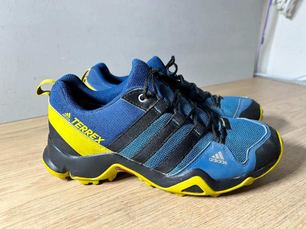 Adidas Terrex Wandelschoenen Blauw/Geel Maat 38, Sport en Fitness, Bergsport en Wandelen, Ophalen of Verzenden, Gebruikt, Schoenen