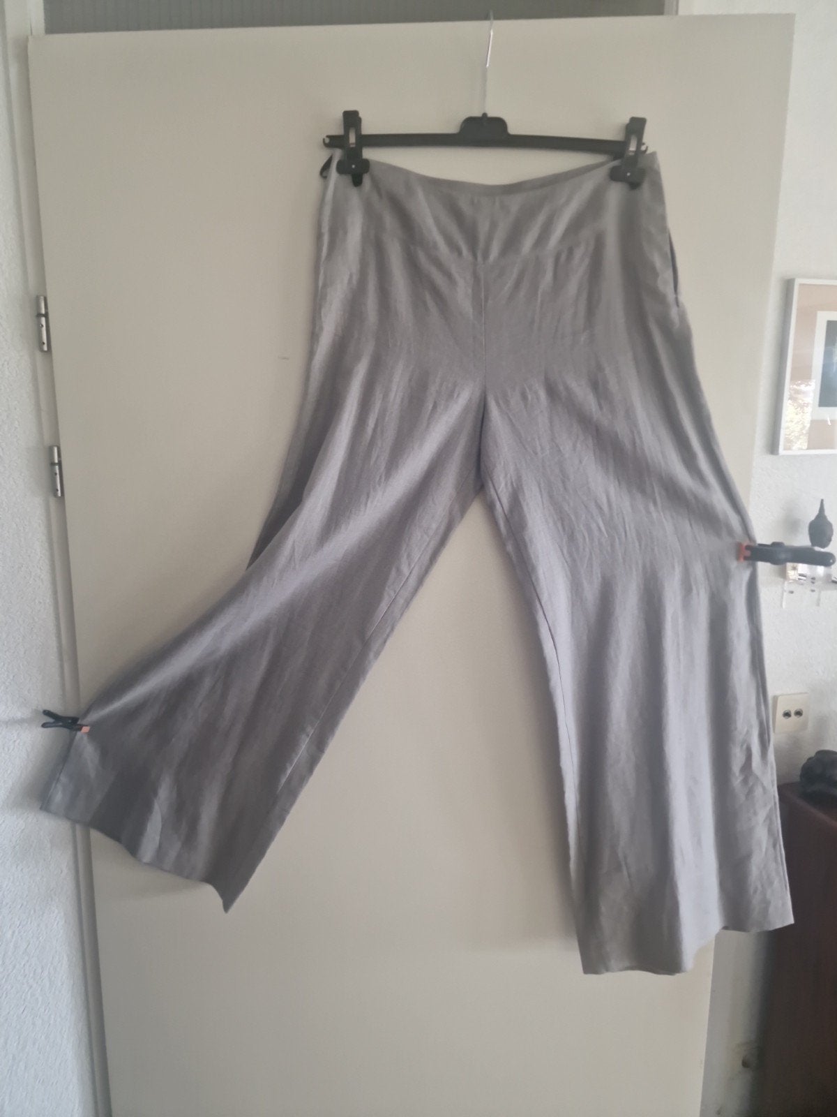 Cora Kemperman X-AS linnen broek lichtgrijs M, Ophalen of Verzenden, Nieuw