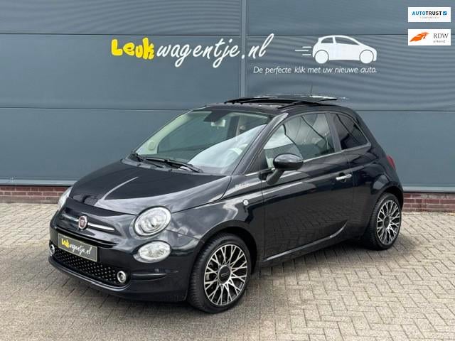 Fiat 500 1.0 Hybrid Dolcevita *schuifdak *carplay *climate, Auto's, Fiat, Bedrijf, Te koop, ABS, Airbags, Airconditioning, Android Auto