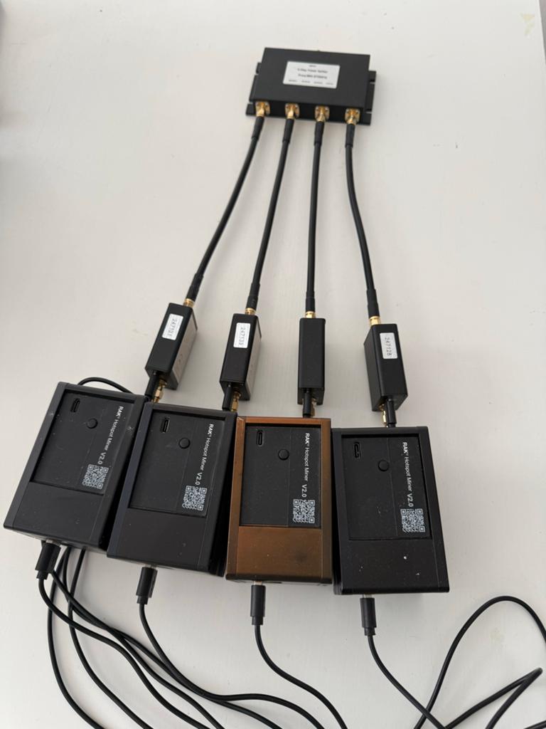 4 Rak v2 miners met accessoires - Ideaal voor mining setup, Computers en Software, Ophalen of Verzenden, Gebruikt