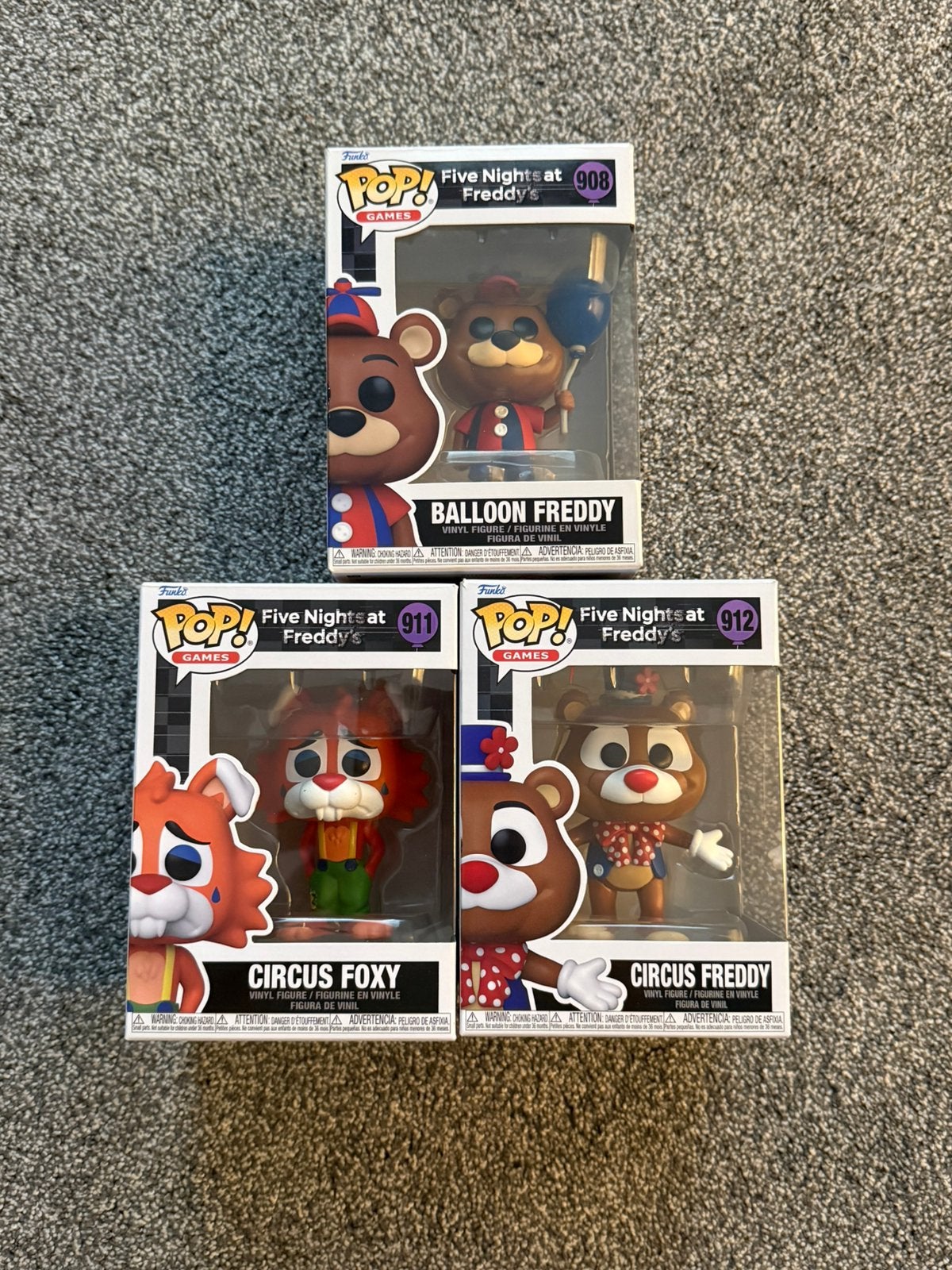 3x funko pop five nights at freddy’s, Ophalen of Verzenden, Gebruikt