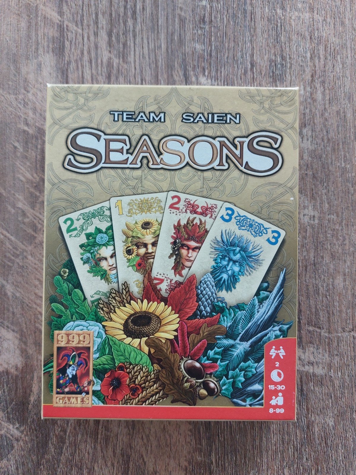 Kaartspel Seasons, Een of twee spelers, Ophalen, Zo goed als nieuw, 999 Games
