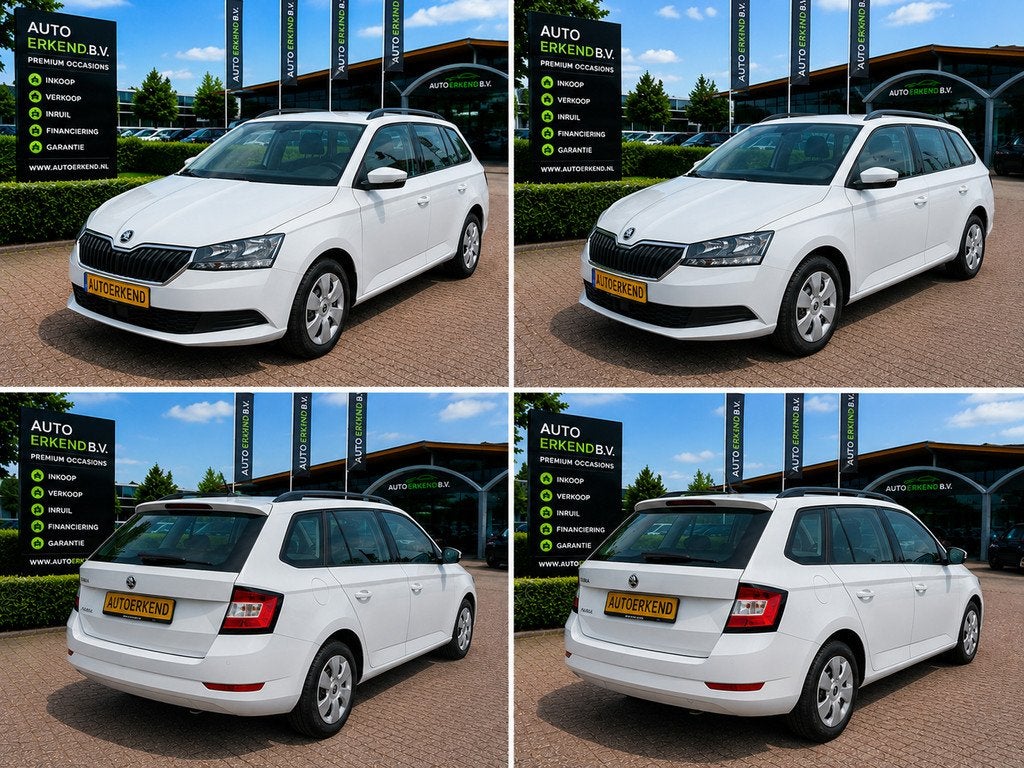 Skoda Fabia Combi 1.0 TSI Ambition NAVIGATIE | AIRCO | Apple, Voorwielaandrijving, Gebruikt, 1136 kg, Handgeschakeld