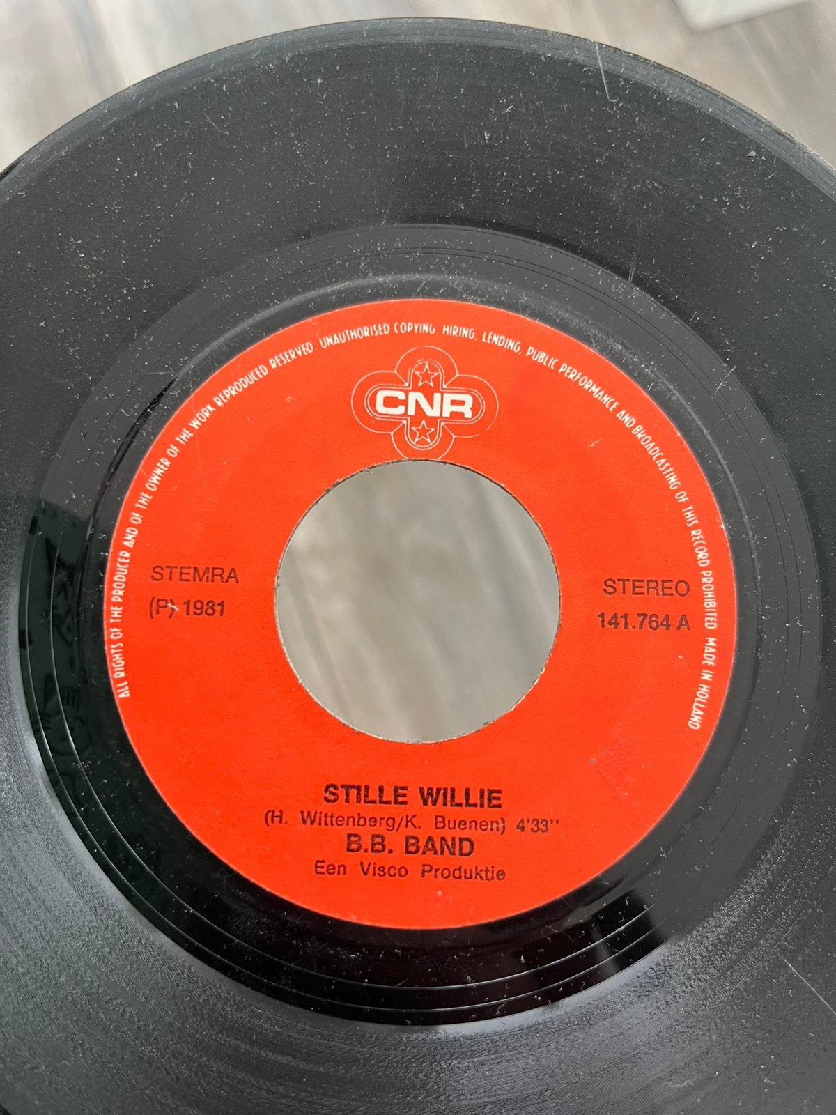 BB Band - stille willie, Ophalen of Verzenden, Zo goed als nieuw, Nederlandstalig